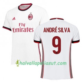Jalkapallo Pelipaidat AC Milan ANDR SILVA 9 Vieraspaita 2017-2018 Lyhythihainen