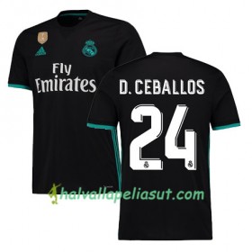 Jalkapallo Pelipaidat Real Madrid DANI CEBALLOS 24 Vieraspaita 2017-2018 Lyhythihainen