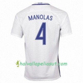 Jalkapallo Pelipaidat Kreikka KOSTAS MANOLAS Kotipaita 2016/17 Lyhythihainen