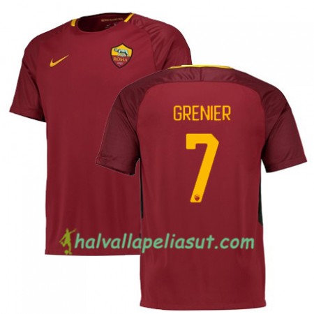 Jalkapallo Pelipaidat AS Roma Grenier 7 Kotipaita 2017-2018 Lyhythihainen