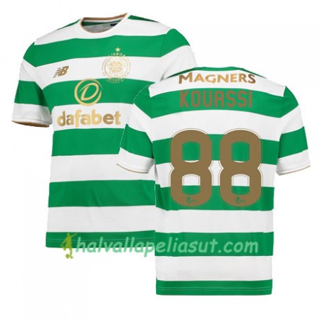 Jalkapallo Pelipaidat Celtic FC Eboue Kouassi Kotipaita 2017-2018 Lyhythihainen