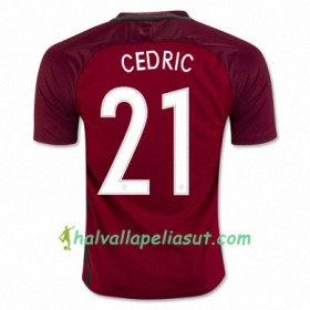 Jalkapallo Pelipaidat Portugali CEDRIC SOARES Kotipaita Euro 2016