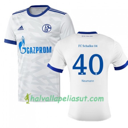 Jalkapallo Pelipaidat FC Schalke 04 Neumann 40 Vieraspaita 2017-2018 Lyhythihainen