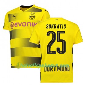 Jalkapallo Pelipaidat Borussia Dortmund SOKRATIS 25 Kotipaita 2017-2018 Lyhythihainen