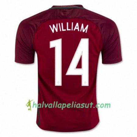 Jalkapallo Pelipaidat Portugali WILLIAM CARVALHO Kotipaita Euro 2016