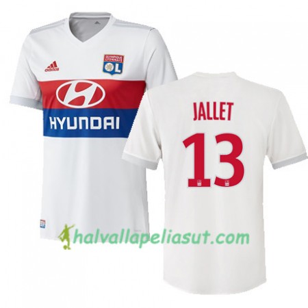 Jalkapallo Pelipaidat Olympique Lyonnais CHRISTOPHE JALLET 13 Kotipaita 2017-2018 Lyhythihainen