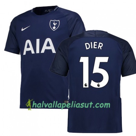 Jalkapallo Pelipaidat Tottenham Hotspur DIER 15 Vieraspaita 2017-2018 Lyhythihainen