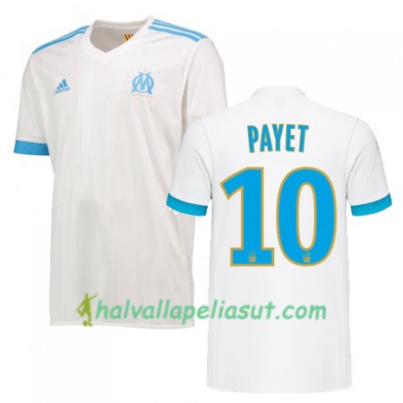 Jalkapallo Pelipaidat Olympique de Marseille Dimitri Payet 10 Kotipaita 2017-2018 Lyhythihainen