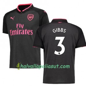 Jalkapallo Pelipaidat Arsenal GIBBS 3 3 Paita 2017-2018 Lyhythihainen