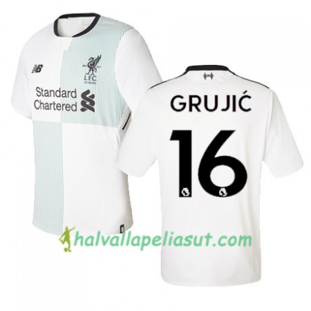 Jalkapallo Pelipaidat Liverpool GRUJIC 16 Vieraspaita 2017-2018 Lyhythihainen