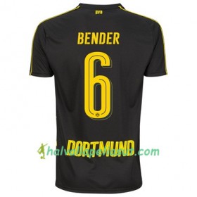 Jalkapallo Pelipaidat Borussia Dortmund BENDER 6 Vieraspaita 2017-2018 Lyhythihainen