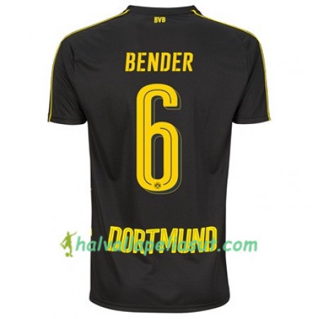 Jalkapallo Pelipaidat Borussia Dortmund BENDER 6 Vieraspaita 2017-2018 Lyhythihainen