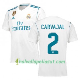 Jalkapallo Pelipaidat Real Madrid CARVAJAL 2 Kotipaita 2017-2018 Lyhythihainen