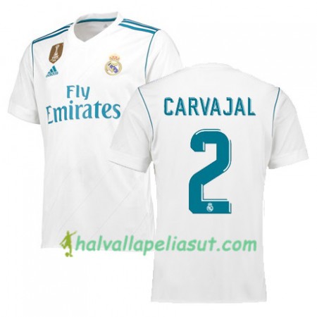 Jalkapallo Pelipaidat Real Madrid CARVAJAL 2 Kotipaita 2017-2018 Lyhythihainen