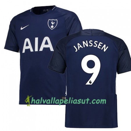 Jalkapallo Pelipaidat Tottenham Hotspur JANSSEN 9 Vieraspaita 2017-2018 Lyhythihainen