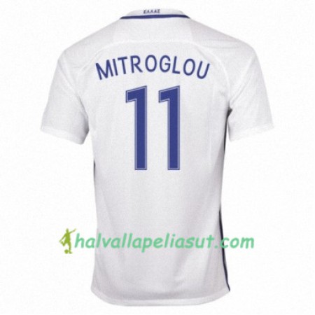 Jalkapallo Pelipaidat Kreikka KOSTAS MITROGLOU Kotipaita 2016/17 Lyhythihainen