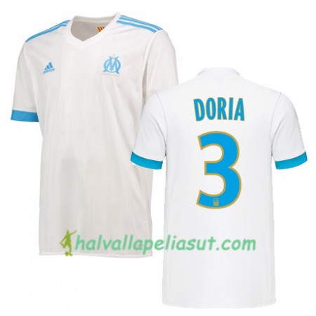 Jalkapallo Pelipaidat Olympique de Marseille DORIA 3 Kotipaita 2017-2018 Lyhythihainen