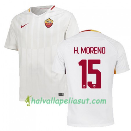 Jalkapallo Pelipaidat AS Roma HECTOR MORENO 15 Vieraspaita 2017-2018 Lyhythihainen