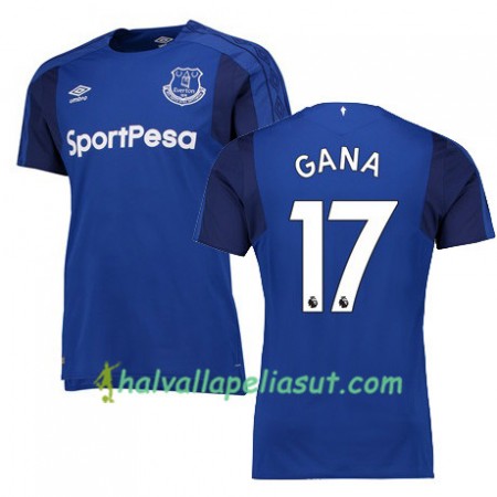 Jalkapallo Pelipaidat Everton GANA Kotipaita 2017-2018 Lyhythihainen