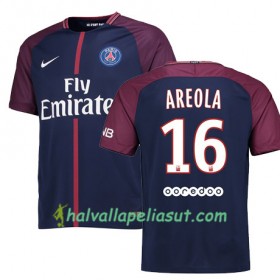 Jalkapallo Pelipaidat Paris SG ALPHONSE AREOLA 16 Kotipaita 2017-2018 Lyhythihainen