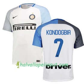 Jalkapallo Pelipaidat Inter KONDOGBIA 7 Vieraspaita 2017-2018 Lyhythihainen