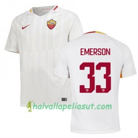 Jalkapallo Pelipaidat AS Roma EMERSON 33 Vieraspaita 2017-2018 Lyhythihainen