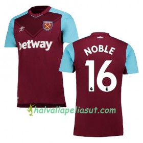 Jalkapallo Pelipaidat West Ham United NOBLE Kotipaita 2017-2018 Lyhythihainen