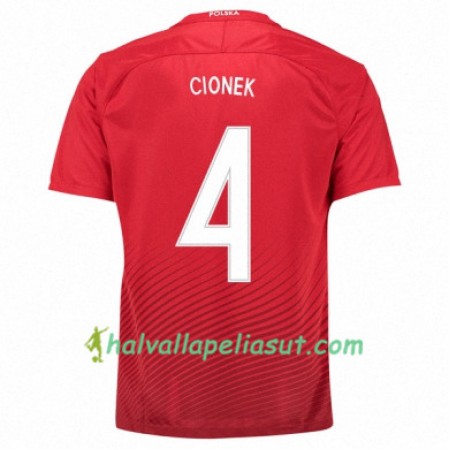 Jalkapallo Pelipaidat Puola THIAGO CIONEK Vieraspaita Euro 2016