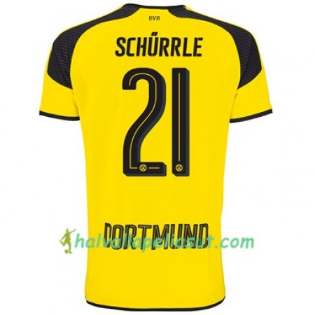Jalkapallo Pelipaidat Borussia Dortmund SCHURRLE 21 3 Paita 2017-2018 Lyhythihainen
