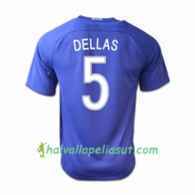 Jalkapallo Pelipaidat Kreikka TRAIANOS DELLAS Vieraspaita 2016/17 Lyhythihainen