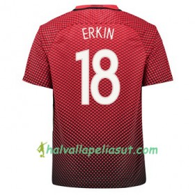 Jalkapallo Pelipaidat Turkki CANER ERKIN Kotipaita Euro 2016