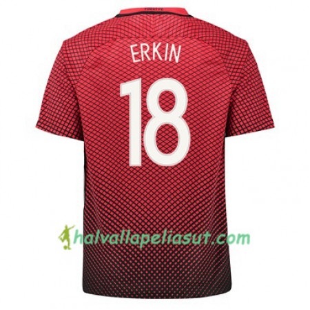 Jalkapallo Pelipaidat Turkki CANER ERKIN Kotipaita Euro 2016