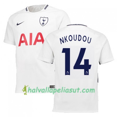 Jalkapallo Pelipaidat Tottenham Hotspur NKoudou 14 Kotipaita 2017-2018 Lyhythihainen
