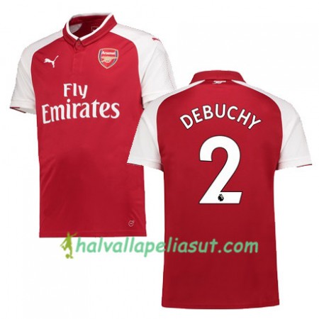 Jalkapallo Pelipaidat Arsenal DEBUCHY 2 Kotipaita 2017-2018 Lyhythihainen