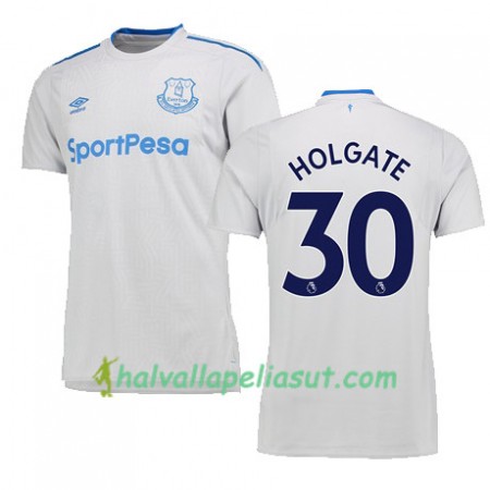 Jalkapallo Pelipaidat Everton HOLGATE Vieraspaita 2017-2018 Lyhythihainen