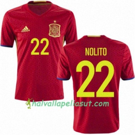 Jalkapallo Pelipaidat Espanja NOLITO Kotipaita Euro 2016
