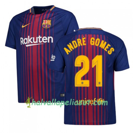 Jalkapallo Pelipaidat FC Barcelona Andre Gomes 21 Kotipaita 2017-2018 Lyhythihainen