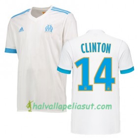 Jalkapallo Pelipaidat Olympique de Marseille CLINTON N JIE 14 Kotipaita 2017-2018 Lyhythihainen