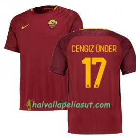 Jalkapallo Pelipaidat AS Roma CENGIZ UNDER 17 Kotipaita 2017-2018 Lyhythihainen