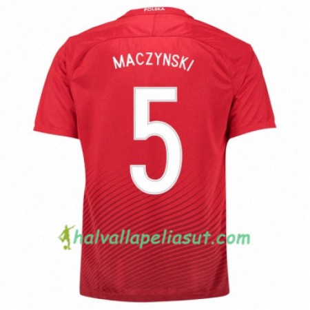 Jalkapallo Pelipaidat Puola KRZYSZTOF MACZYNSKI Vieraspaita Euro 2016