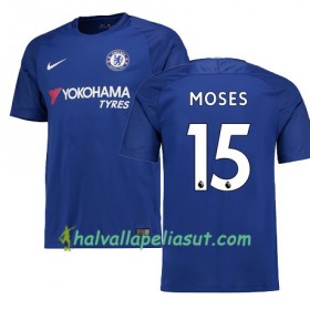 Jalkapallo Pelipaidat Chelsea MOSES 15 Kotipaita 2017-2018 Lyhythihainen