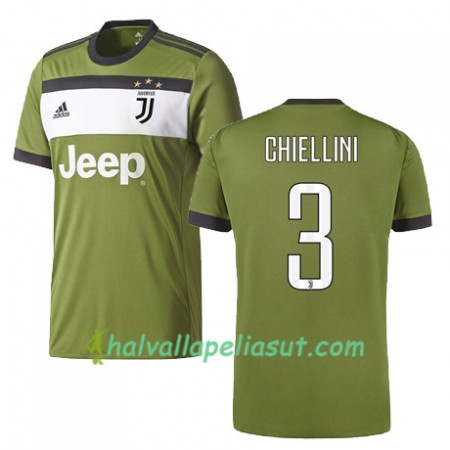 Jalkapallo Pelipaidat Juventus CHIELLINI 3 3 Paita 2017-2018 Lyhythihainen