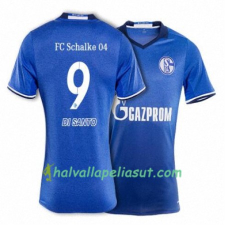 Jalkapallo Pelipaidat FC Schalke 04 DI SANTO 9 Kotipaita 2017-2018 Lyhythihainen