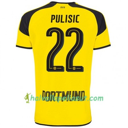 Jalkapallo Pelipaidat Borussia Dortmund PULISIC 22 3 Paita 2017-2018 Lyhythihainen