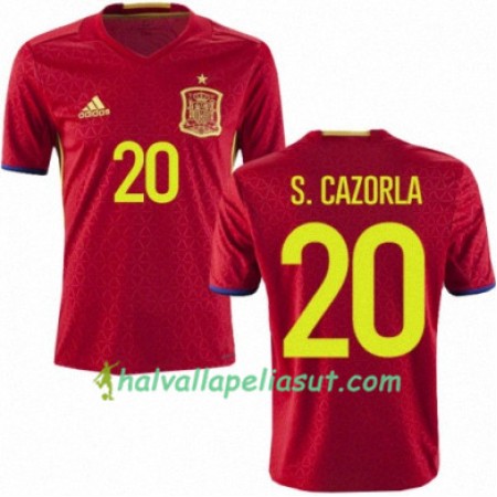 Jalkapallo Pelipaidat Espanja SANTI CAZORLA Kotipaita Euro 2016