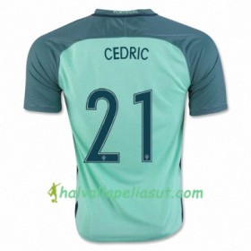 Jalkapallo Pelipaidat Portugali CEDRIC SOARES Vieraspaita Euro 2016