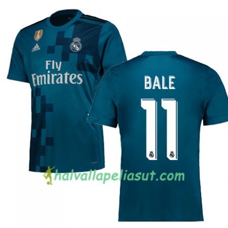 Jalkapallo Pelipaidat Real Madrid BALE 11 3 Paita 2017-2018 Lyhythihainen