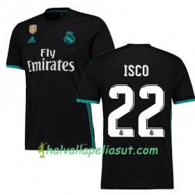 Jalkapallo Pelipaidat Real Madrid ISCO 22 Vieraspaita 2017-2018 Lyhythihainen