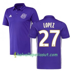 Jalkapallo Pelipaidat Olympique de Marseille MAXIME LOPEZ 27 3 Paita 2017-2018 Lyhythihainen
