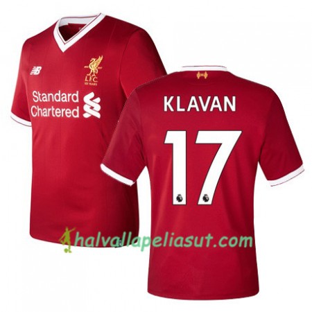 Jalkapallo Pelipaidat Liverpool KLAVAN 17 Kotipaita 2017-2018 Lyhythihainen
